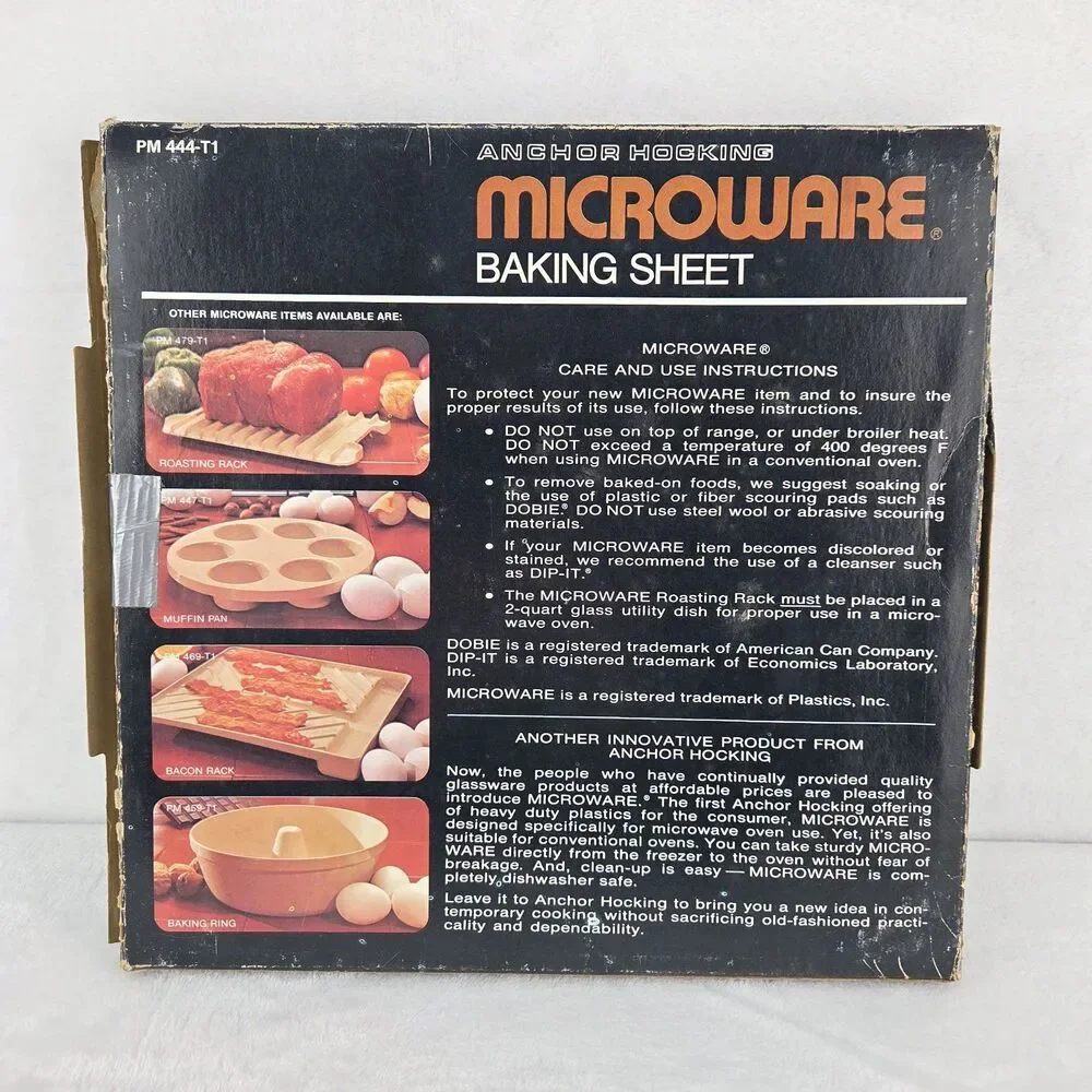 Vintage Anchor Hocking Microware 12